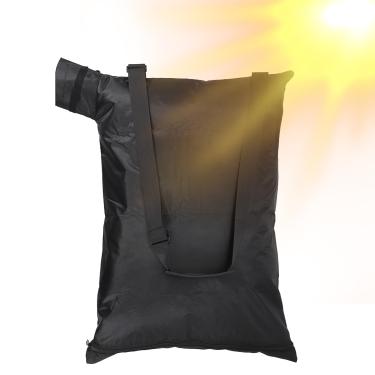 Imagem de Saco de aspirador de pó para soprador de folhas - Saco de detritos com zíper inferior - Organizador de despejo de cuidados com o gramado, para jardim, pátio, garagem, exterior, quintal, piscina