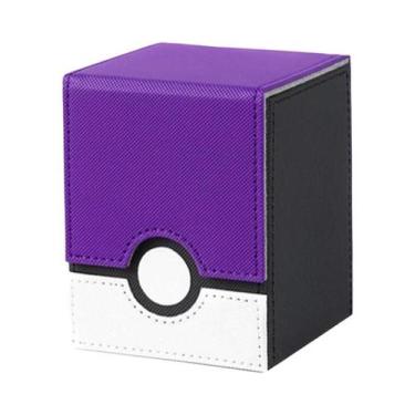 Imagem de Caixa De Armazenamento Magnética Em Couro PU Para Cartas De Pokémon, Y