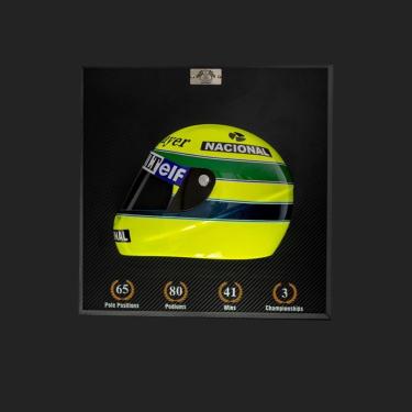 Imagem de Quadro 3d Helmet F1 Sn 1985 Amarelo