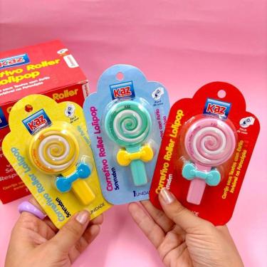 Imagem de Corretivo Roller Lolipop - 5mmx6m - Rosa - Kz827am - Kaz