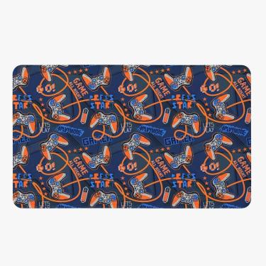 Imagem de Tapete Para Quarto Infantil Estampado Gamer Day 60cm X 40cm Base Antiderrapante Gamerday2