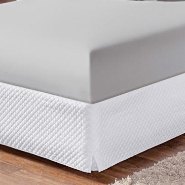 Imagem de Kit 2 Lençóis com Elástico Soft Toda Volta Liso Ajustável Cama Várias 