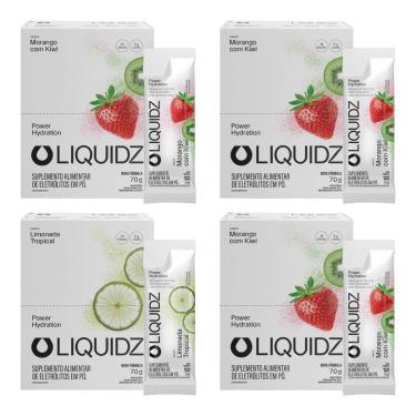Imagem de LIQUIDZ - Eletrólitos Zero Açúcar Limonada|Morango 56 Sachês-Unissex