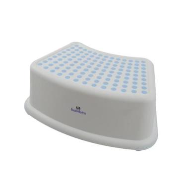 Imagem de Banquinho Infantil 1 Degrau Antiderrapante para Banheiro Pia Apoio Cri