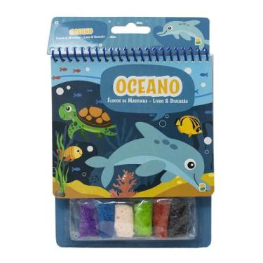 Imagem de Livro - Flocos de Massinha - Livro & Diversão: Oceano