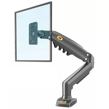 Imagem de Suporte NB F80 Para Monitor De 17 Até 30", Articulado, De Mesa, Com Pistão A Gás