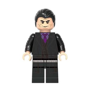 Imagem de Boneco Super Heroi Vilão Batman Hq Bloco De Montar