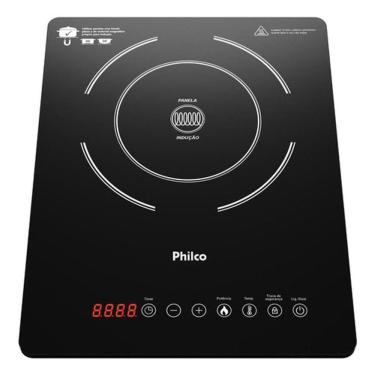 Imagem de Fogão Cooktop Philco Pct12p Preto Táctil Led Eletrico Bivolt