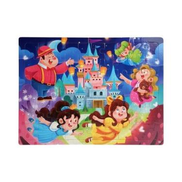 Imagem de Quebra-Cabeça 3D De Madeira Colorido Com 60 Peças, Brinquedo Educativo