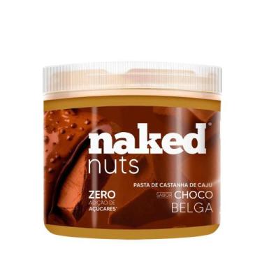 Imagem de Pasta de Castanha de Caju Sabor Chocolate Belga Sem Açúcar Naked Nuts 