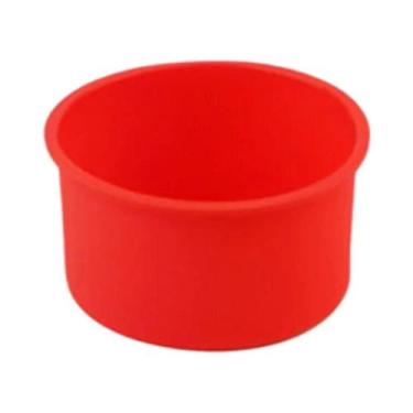 Imagem de Formas De Silicone Antiaderentes De 4 Polegadas Para Cupcakes E Bolos 