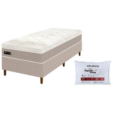 Imagem de Cama Box (Box + Colchão) Solteiro Umaflex Verona - Mola Ensacada 56cm 