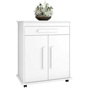 Imagem de Armário Multiuso Chile Branco - RV Móveis