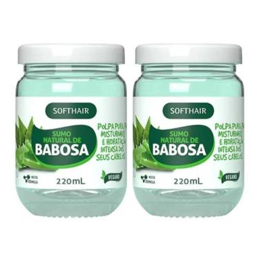 Imagem de Kit 2 Babosa para o Cabelo Hidratação Sumo Natural Polpa Anti Queda 22