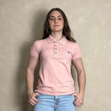 Imagem de Camiseta Texas Farm Polo Feminina Original Agro Rosa Claro, M