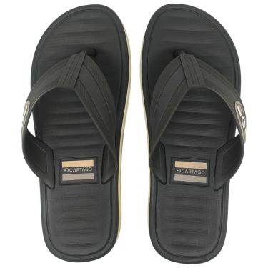 Imagem de Chinelo de Dedo Masculino Tiras Largas Casual Paris Cartago