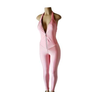 Imagem de Macacão  feminino comprido academia  tecido cirrê - AA COLLECTION CURI