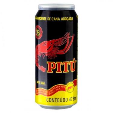 Imagem de Cachaça pitu latão 473ml