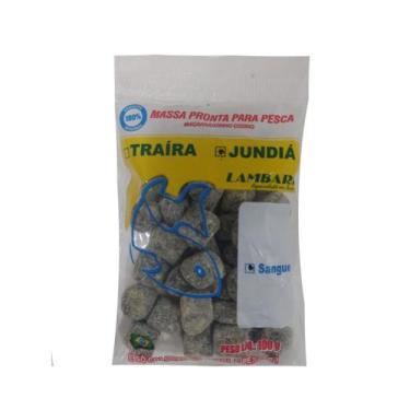Imagem de Kit 5 Massa Pronta Jundiá Sangue 80g Pesca Lambari