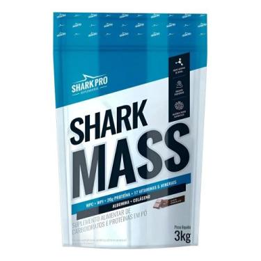 Imagem de Shark Mass Pouch 3kg Chocolate - Sharkpro Suplementos