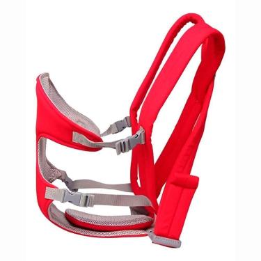 Imagem de Canguru Carrega Bebê Suporte Ergonômico Transporte Passeio - 3 Posições Conforto E Segurança