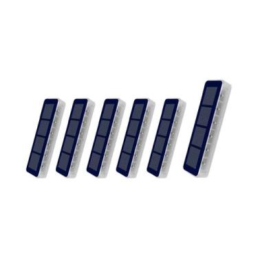 Imagem de Luzes De LED Solares Para Degraus Externos, Pacote Com 4, IP68 À Prova