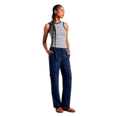 Imagem de Blusa Hering Multicolorido Feminina Manga Curta Listrada-Feminino