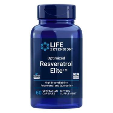 Imagem de Resveratrol Elite Otimizado 60 Cápsulas Life Exten sion