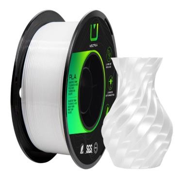 Imagem de Filamento PLA Silk Branco 1kg 1.75mm Multfila Impressora 3D