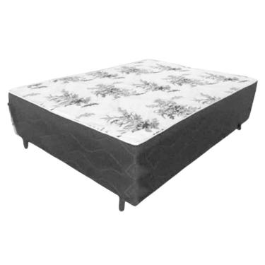 Imagem de Cama Box Casal Conjugada Ortopédica Conforto 138x188 5cm