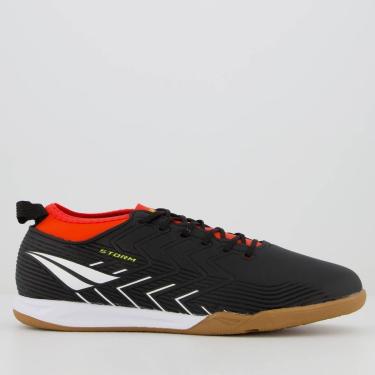 Imagem de Chuteira Penalty Stormy Y-3 Futsal Preta e Branca-Unissex