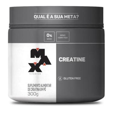 Imagem de Creatine Titanium 300 g + Porta Cápsula - Max Titanium-Unissex