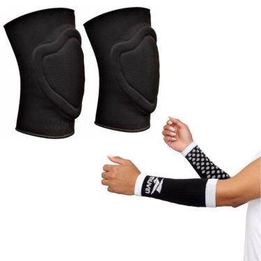 Imagem de Kit Joelheira Seleção e Manguito Elite - Kit Voleibol-Unissex