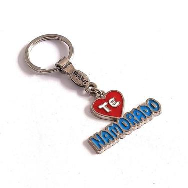 Imagem de Chaveiro Metal Lembrancinha Presente Te Amo Namorado - Lojão Impérioma