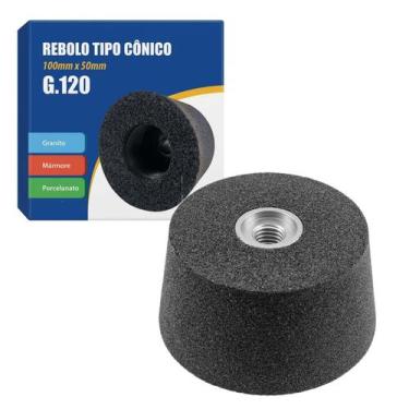 Imagem de Rebolo Tipo Conico Guepar 100x50mm G120