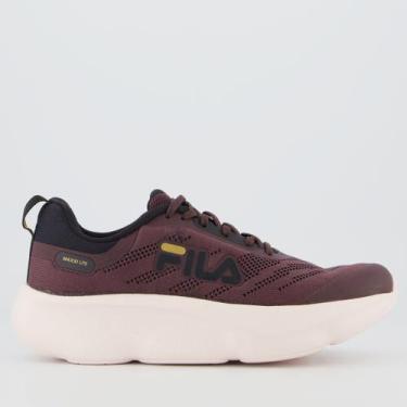 Imagem de Tenis Fila Maxxi Lite Feminino Marrom e Preto, 36