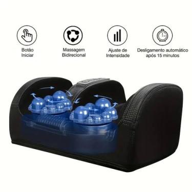 Imagem de Massageador Elétrico De Pés Foot Massager Movimentos Shiatsu - Prime I