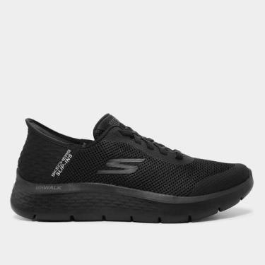 Imagem de Tênis Skechers Go Walk Flex Slip Ins Feminino, Preto, 37