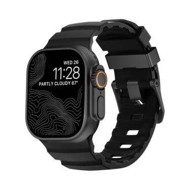 Imagem de Pulseira De Silicone Trail De 49mm 46mm 45mm 44mm Para Apple Watch Ult