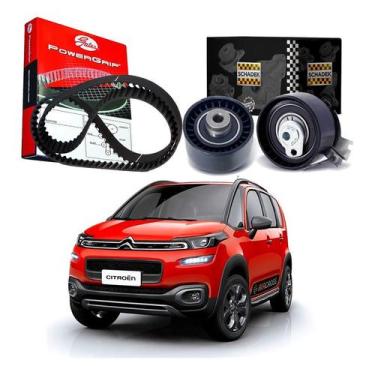Imagem de Kit Correia Dentada Tensor Aircross 1.6 16v 2016 A 2021 - Gates