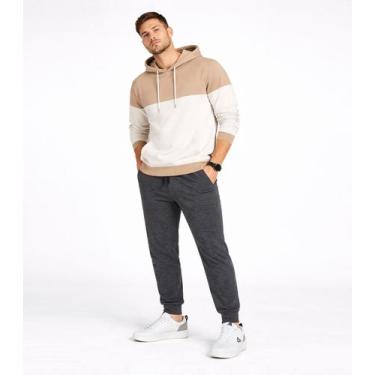 Imagem de Calça Masculina Jogger De Moletom CDKA Cinza, P, Cinza