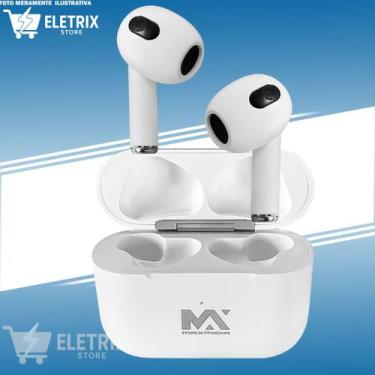 Imagem de Fone De Ouvido Sem Fio Bluetooth Touch Redução Anti Ruído Intra-Auricu