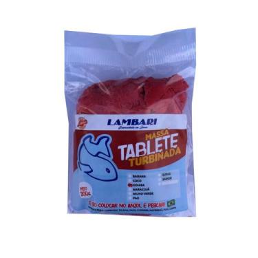 Imagem de Massa Tablete Turbinada Goiaba para Pesca 200g - Lambari