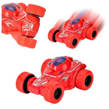 Imagem de Carrinho De Brinquedo Maluco Gira 360º Stunt Car Twister, Vermelho