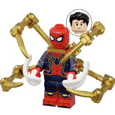 Imagem de Boneco Minifigura Homem Aranha Iron - kopf