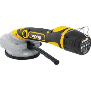 Imagem de Máquina para Assentar Piso MAP120 a Bateria 12V Bivolt Amarelo Vonder