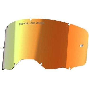 Imagem de Lente Óculos Alpinestars Vision 3 / 5 / 8 Espelhada, Vermelho