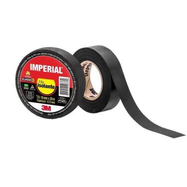 Imagem de Fita Isolante 3M Imperial 18mmx20m - Embalagem com 10 Unidades