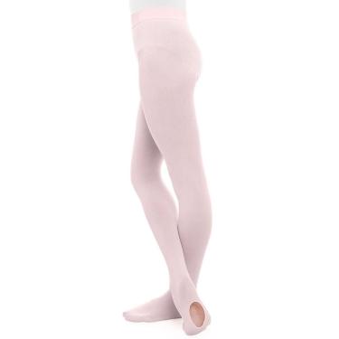 Imagem de Meia-Calça Infantil Pé Conversível TS40 Ballet Só Dança Rosa