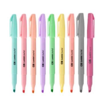 Imagem de Marca-Texto Lumini Pastel - CiS, Rosa Escuro